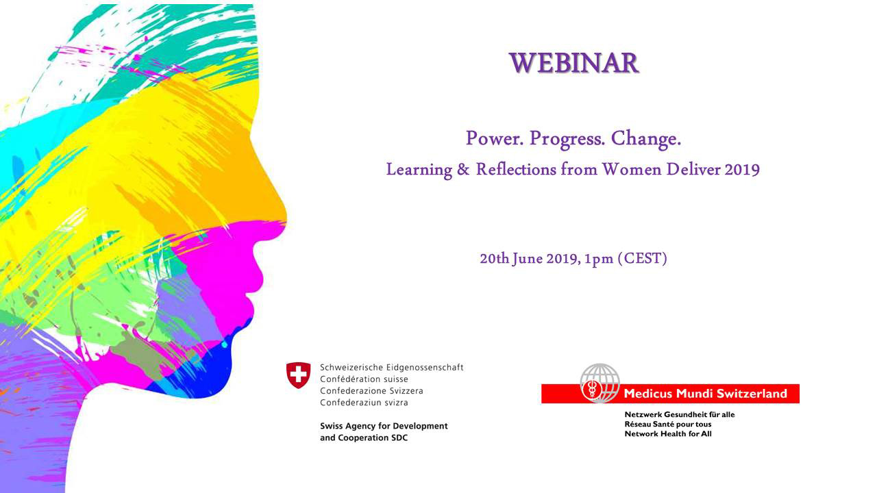 Webinar Recording: Highlights and Insights of Women Deliver 2019